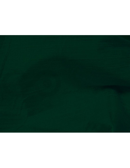 Dark green S170 Шелковая ткань Шантунг