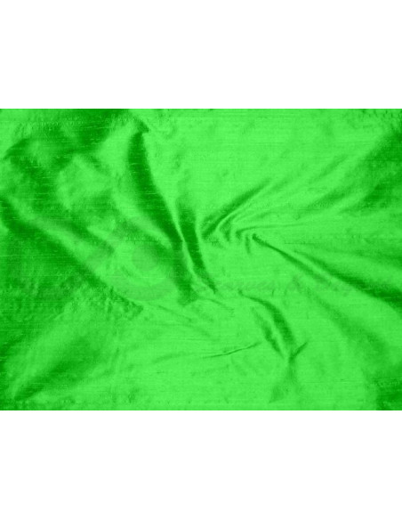 Lime green S177 Шелковая ткань Шантунг