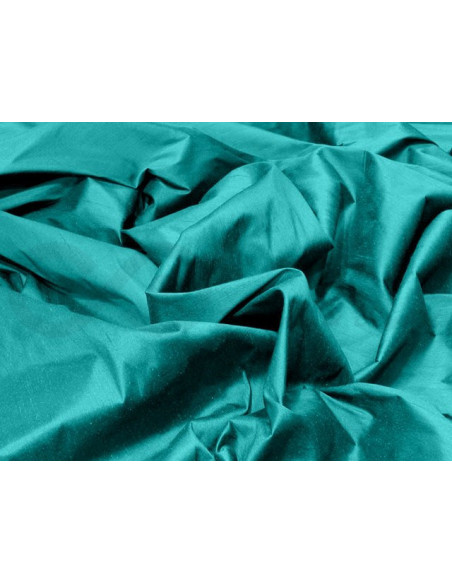 Teal S187 Silk Shantung Fabric