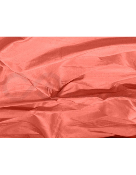 Dark Salmon S249 Tissu Shantung en soie