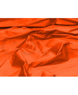 Orange red S254 Seta Shantung