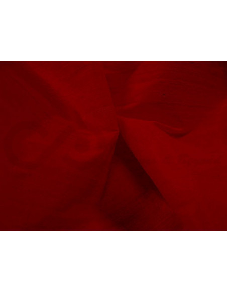 Dark red S333 Шелковая ткань Шантунг