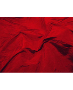 Venetian red S338 Tela shantung de seda
