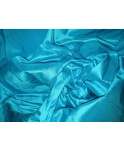 Bondi Blue T011 Seiden Taft Stoff