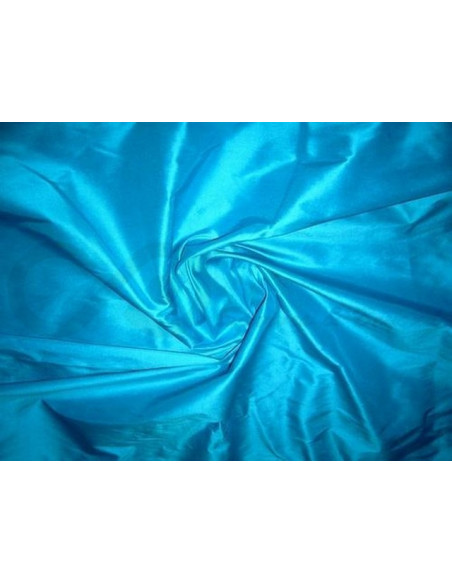 Cerulean T016 Tecido de seda de tafetá