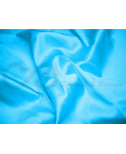 Deep sky blue T020 Tecido de seda de tafetá