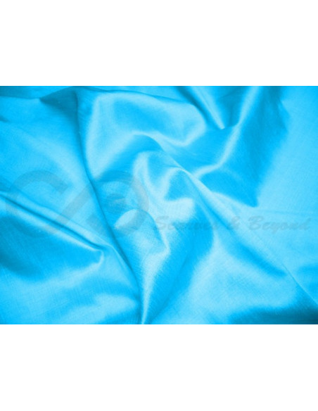 Deep sky blue T020 Шелковая ткань из тафты