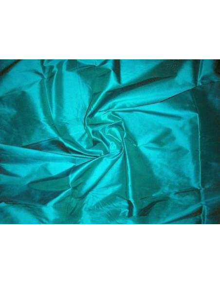 Iris Blue T030 Tissu en taffetas de soie