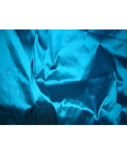 Pacific Blue T037 Seiden Taft Stoff