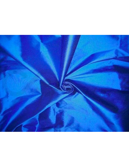 Science Blue T041 Tecido de seda de tafetá
