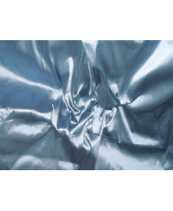 Smalt Blue T042 Tissu en taffetas de soie