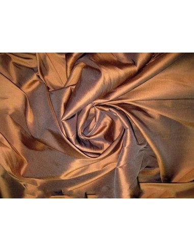 Antique Brass T064 Tissu en taffetas de soie