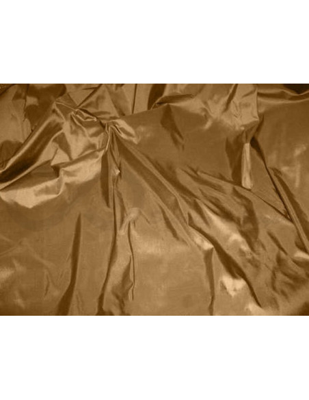 Brown T067 Tecido de seda de tafetá