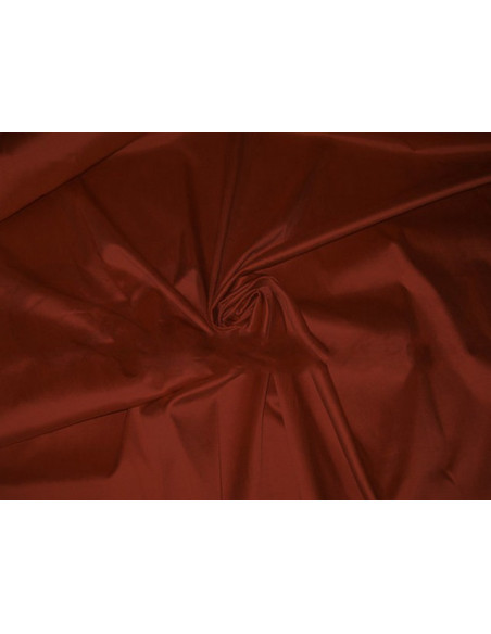 Burnt umber T068 Silk Taffeta Fabric