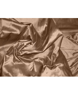 Coffee T075 Silk Taffeta Fabric