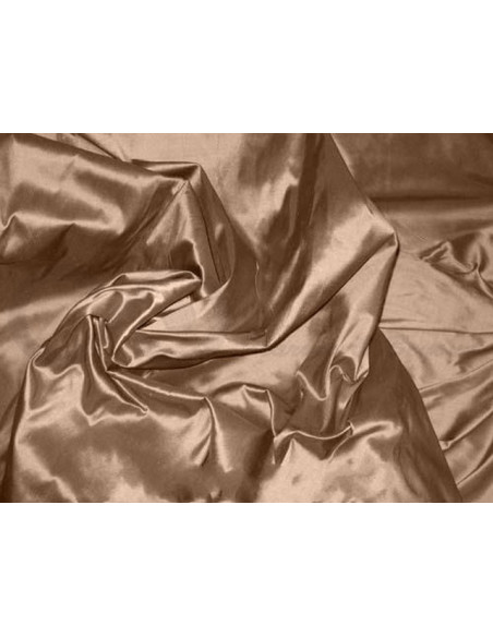 Coffee T075 Silk Taffeta Fabric