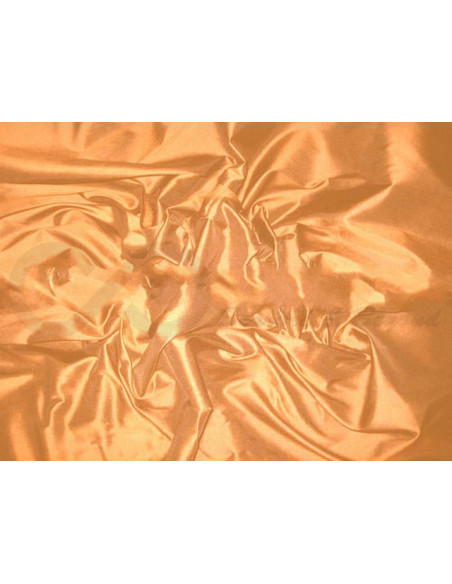 Copper T077 Silk Taffeta Fabric