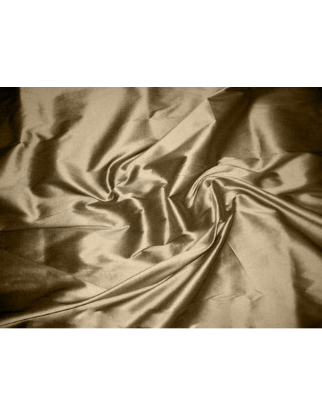 Khaki T081 Tecido de seda de tafetá