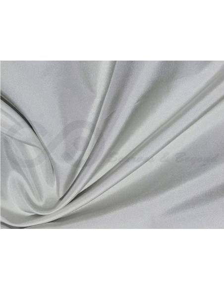 Silver T158 Silk Taffeta Fabric