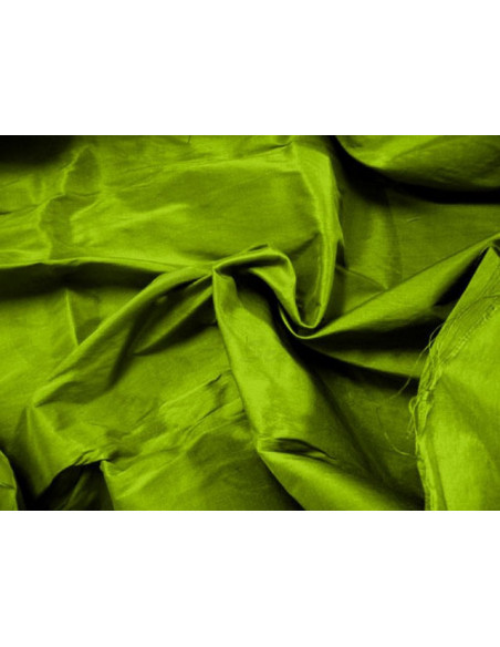 Apple green T166 Шелковая ткань из тафты
