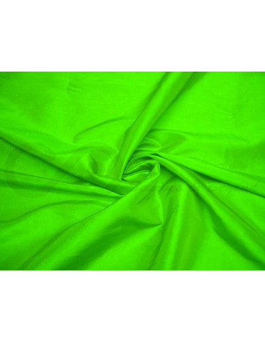Bright green T172 Seiden Taft Stoff