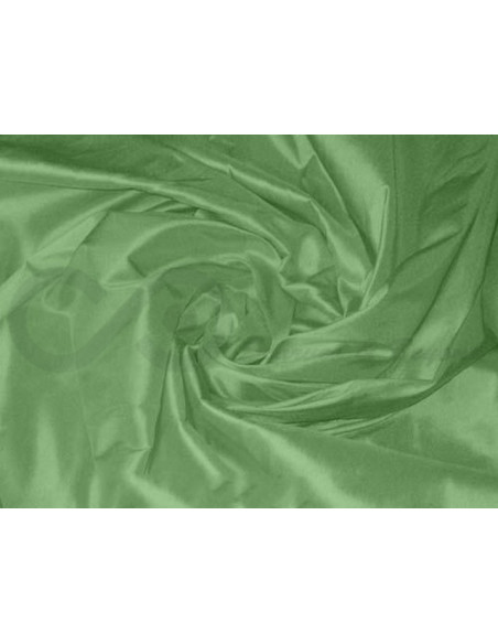 Fern green T181 Шелковая ткань из тафты