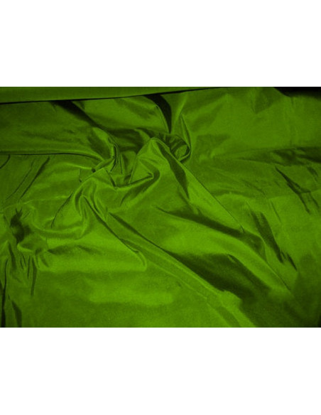 Green T184 Tejido de tafetán de seda
