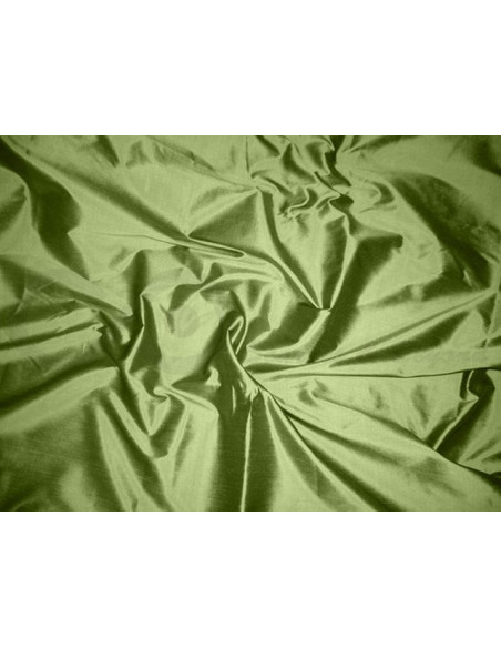 Moss green T192 Tissu en taffetas de soie