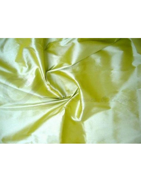 Olive Green T194 Tecido de seda de tafetá