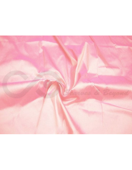 Baby pink T295 Tecido de seda de tafetá