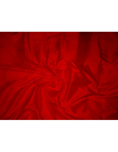Rosso corsa T342 Tecido de seda de tafetá