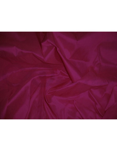 Dark raspberry T388 Tejido de tafetán de seda
