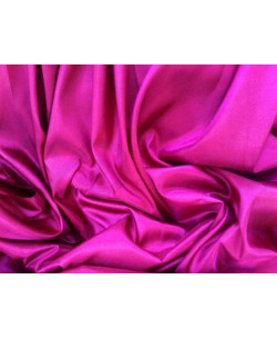Fuchsia pink T392 Tecido de seda de tafetá