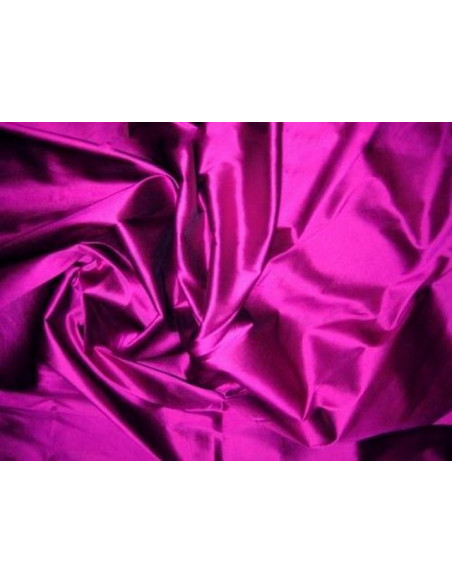 Fuchsia T393 Tissu en taffetas de soie