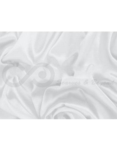 Anti-flash white off T433 Silk Taffeta Fabric