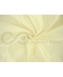Cream T435 Seiden Taft Stoff