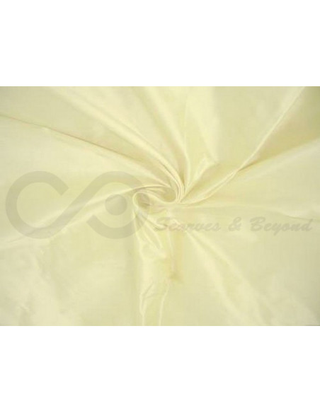 Cream T435 Tecido de seda de tafetá