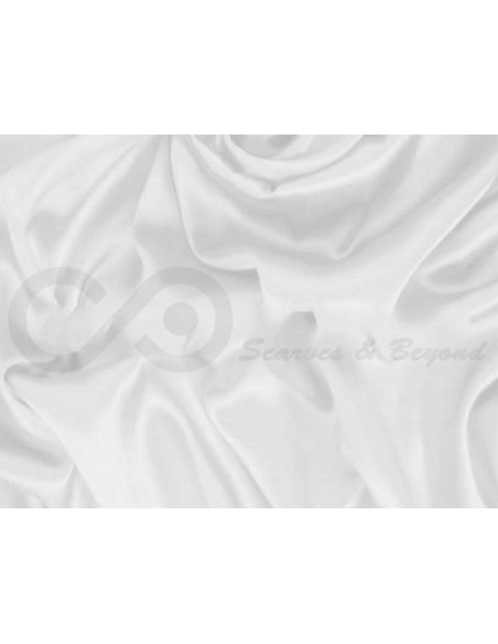 White T440 Silk Taffeta Fabric