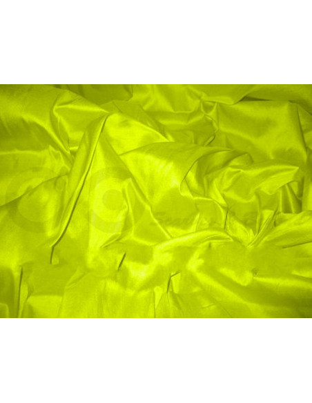Lemon lime T461 Tecido de seda de tafetá