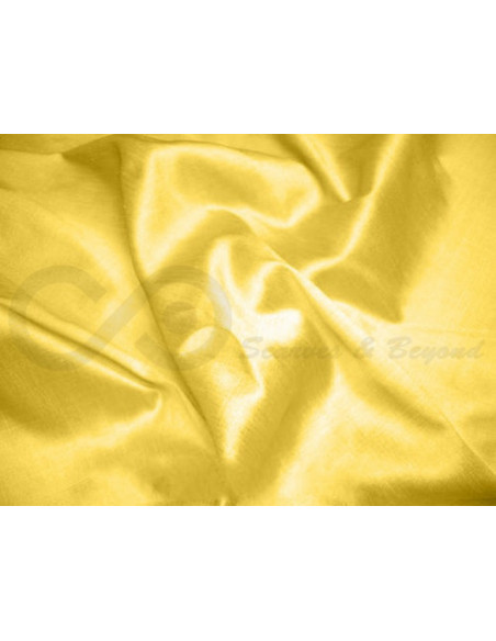 Still de grain yellow T471 Silk Taffeta Fabric
