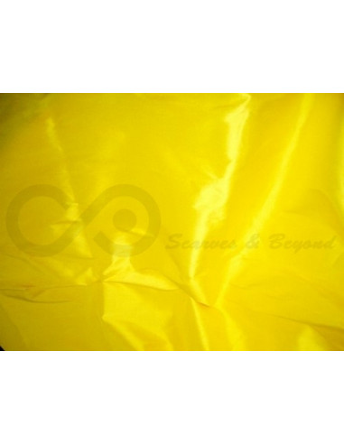 Yellow T473 Tecido de seda de tafetá