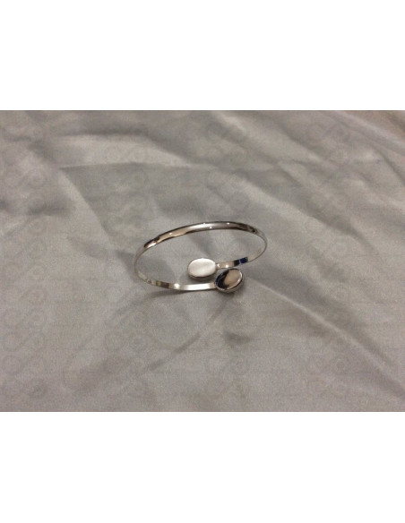 SB 0002 Bracelet Shiva Eye Silver