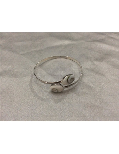 SB 0003 Armband Shiva Auge Silber