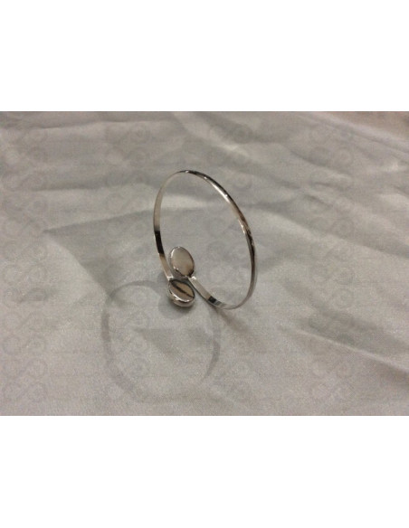 SB 0003 Braccialetto in Argento con Occhio di Shiva