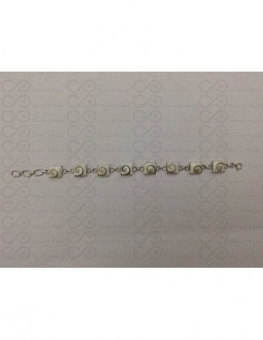 SB 0005 Pulsera Shiva Ojo Plata
