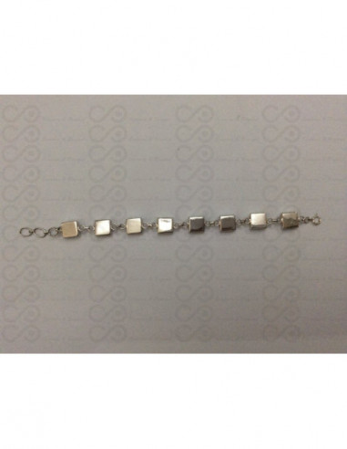 SB 0005 Braccialetto in Argento con Occhio di Shiva