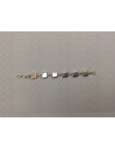 SB 0006 Bracelet Shiva Eye Silver