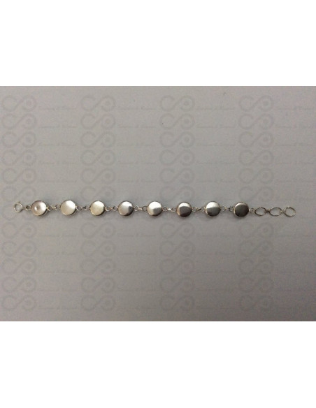 SB 0013 Bracelet Shiva Eye Silver