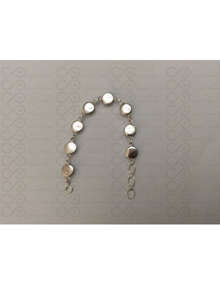 SB 0013 Braccialetto in Argento con Occhio di Shiva