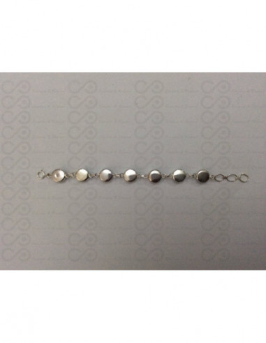 SB 0014 Pulsera Shiva Ojo Plata